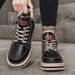 European Warm Series Martin New Winter Autumn Thick-Soled Work Shoes Men's Outdoor Hiking Wear-Resistant British Style Motorcycle Boots_vogvips.com