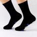 Mid-tube socks Cotton socks soles letter dot adhesive floor socks non-slip game socks_vogvips.com
