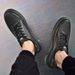 Men's Shoes Breathable Soft Sole British Style White Shoes Men's Outdoor Sports Shoes Casual Board Shoes_vogvips.com