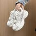 The New Dad Shoes Women Autumn Student Sports Running Shoes Casual Thick Bottom Height Increasing Shoes_vogvips.com