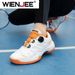 Men Badminton Non-slip Breathable Sneakers High Quality Table Tennis Wear Resistant Competition Volleyball Shoes_vogvips.com