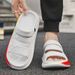 Men’s Shoes Slippers For Men New Summer Outdoor Leisure Sports Wear Resistant Non Slip Home Two Way Wear Soft Bottom Shit Feeling Sandals_vogvips.com