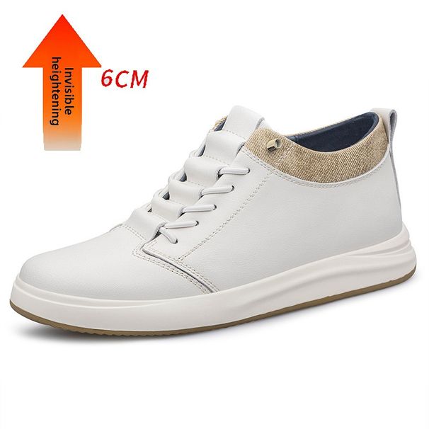 Men's Shoes, Small White Shoes, Invisible Inner Height Increase Shoes, Men's Casual Shoes, Board Shoes, Men's_vogvips.com