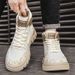 European Warm Series Martin New British Style Thick Sole Motorcycle Work Outdoor Casual Trendy Short Men's Boots_vogvips.com