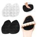 Self-Adhesive Forefoot Pads – Anti-Slip Cushion Inserts For High Heels & Dress Shoes (Transparent/Black, F404 Model, All-Season Use)_vogvips.com
