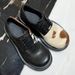 Unisex 2026 Horsehair Derby Milk Color Mandarin Duck Small Lace-up Chunky Heel Thick Sole Soft Leather Casual Shoes Trendy_vogvips.com