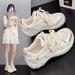 Super Fire German Training Shoes Women's Thin Breathable Mesh 2026 Summer New Soft Sole Fashion Versatile Casual Shoes_vogvips.com