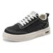 Summer New Breathable Canvas Men's Trendy Versatile Thick-Soled White Sneakers Sports Casual Board Shoes_vogvips.com