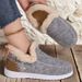 Winter New Shoes For Women, Cross-Border, Fleece-Lined, Thickened Snow Slip-On, Convenient Short Boots, Fashionable And_vogvips.com
