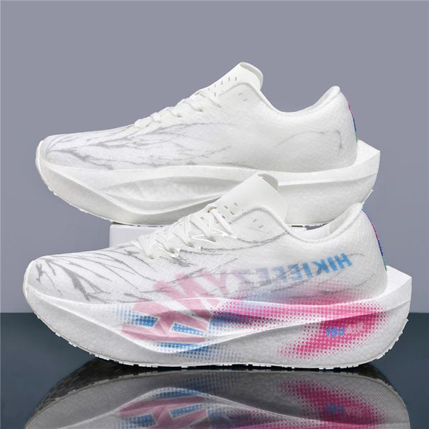 New Couple's Sports Casual With Carbon Plate Soft Sole, Fashionable Lightweight Running Shoes Students,_vogvips.com