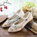 Embroidered Hanfu Forest Women's Shoes, Square Dance Shoes_vogvips.com