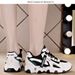 Daddy's 2025 New Women's Sports And Leisure Versatile Student China-Chic Thick Soled High Rise Mesh Shoes_vogvips.com