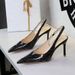 312-19 European And American Style Sealed Sequin Sexy Nightclub Goddess High-heeled Shoes, Pointed Toe, Shallow Cut,_vogvips.com