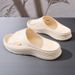 Men's Summer Thick Soled, Versatile Wear-resistant With EVA Anti Slip Odorless Feet, High-end And Cool Slippers_vogvips.com