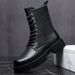 European Warm Series 2025 New 9-Hole Martin Men Genuine Plus Velvet Warm Long Tube Leather Autumn And Winter Thick Bottom Tooling Boots_vogvips.com