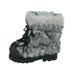 Iceland Furry Snow Boots 2025 Winter New Trendy Fleece-Lined Thickened Outdoor Cotton Big Toe Thick Sole Shoes_vogvips.com