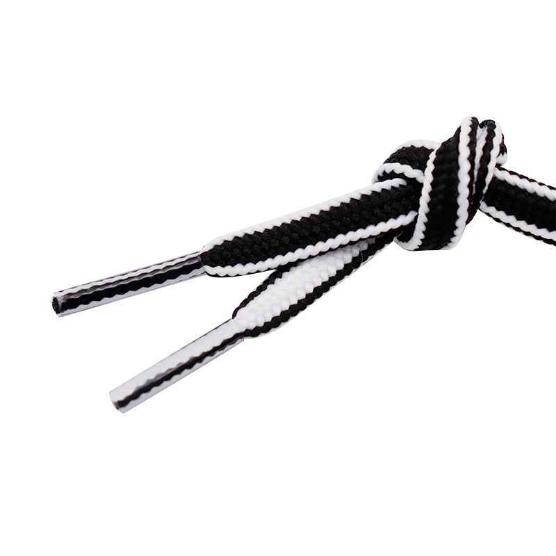 Shoelaces 6mm Wide Semi Circular Flat Empty Two Color Shoelaces Suitable For Sneakers, Dad Shoes, Sports Shoes And Casual Shoes_vogvips.com