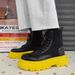 European Warm Series British Style Leather Thick Sole 2025 Spring Autumn New Men's Martin Boots Shoes_vogvips.com