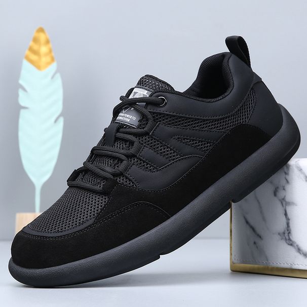 Vintage Mesh De Xun For Men 2025 Summer New Wide Toe White Men's Trendy Breathable Sports Casual Shoes_vogvips.com