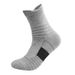 Shoe Accessories Men's Thick Towel Bottom Terry Socks Elite Socks Mid Length High Top Running Outdoor Socks Sports Socks_vogvips.com