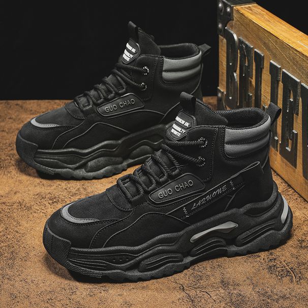 Non-slip Outdoor Sports Men's Shoes Casual Shoes Platform Heightening Dad Shoes Trendy Shoes_vogvips.com