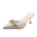 Baotou Half Slippers For Women, Outdoor Wear, 2021 Summer New Fairy Style, Internet Celebrity Thin Sandals, High Heel_vogvips.com