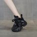 Women's Thick-soled Dad Shoes, 2026 Autumn Collection, 8cm Height Increase, Trendy Rhinestone Casual Versatile Fashion_vogvips.com