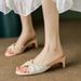 Fairy Style~ Women's Outdoor Sandals, New Summer Fashion Mid-heel Sandals_vogvips.com