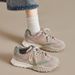 Women New Lightweight Soft Soles Not Tiring Feet Forrest Gump Shoes Thick Soles Dad Shoes Travel Versatile_vogvips.com