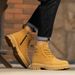 New Leather Spring Men's Shoes High-top Men's Heightening Tooling Martin Boots_vogvips.com