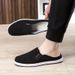 Spring New Indoor Slippers Lasagna Trend Half Slippers Old Beijing Cloth Shoes Men's One-pedal Casual Shoes_vogvips.com