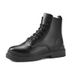 Spring Classic Round Toe Martin Men's British Style High-top Motorcycle Zipper Work Thick-soled Ankle Boots 8605_vogvips.com