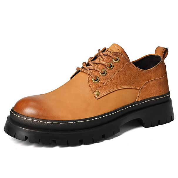 Foreign Trade Export To USA Genuine Low-Cut Work Men's Martin Shoes Height Increasing Phoenix Wear-Resistant Soft_vogvips.com