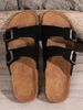 Men's Fashionable Slippers, Casual And Versatile Thick-Soled Non-Slip Home Outdoor Slip-On Beach Sandals_vogvips.com