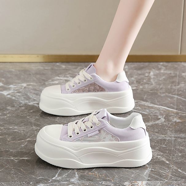 2026 New Fashion German Training Shoes Casual Sports Shoes Platform Shoes Women's Shoes Spring And Summer Breathable White Shoes_vogvips.com