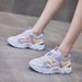 Thick Soled Dad New Mesh Casual Spring And Autumn Versatile Sports Trendy White Shoes For Women_vogvips.com