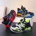 Boys' Basketball 2026 Spring/Summer New Korean Style Sports Breathable Running Shoes For Older Boys_vogvips.com