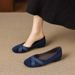 French-style Low-heeled Women's A Shallow Cut, Matte Finish, 2026 Summer-autumn New Model, Comfortable For The Feet,_vogvips.com