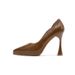 107-5 Waterproof Platform Comfortable Women's Shoes, 2025 Autumn New Sexy Solid Color Pointed Toe Stiletto High Heels_vogvips.com