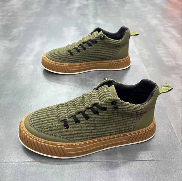 Shoes Men's Spring Breathable Trendy Board Shoes All Match Students Niche Campus Wind Canvas Shoes Men's Sports And Leisure Shoes_vogvips.com