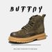 Short Boots Premium Thick-soled Wear-resistant Tooling Boots Men's Retro Martin Boots_vogvips.com
