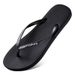 Women's For Summer Wear, Rubber Anti Slip Beach Sandals, Gold Soft And Thin Fashionable Flip Flops_vogvips.com