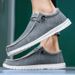 Plus-size canvas casual shoes Men's loafers Cloth shoes Fisherman shoes_vogvips.com