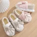 Butterfly Shaped Cotton Slippers With A Feeg Of Stepping On Feces, Women's Autumn And Winter Thick Soles, Indoor Bag_vogvips.com