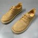 Men's 2025 Summer Trend Versatile Leather Loafers Men's Casual Hollow Breathable Flat Shoes_vogvips.com