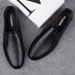 Classic Cowhide Casual Men's Breathable Sole Soft Leather Driver's Versatile Loafers Lazy Shoes_vogvips.com
