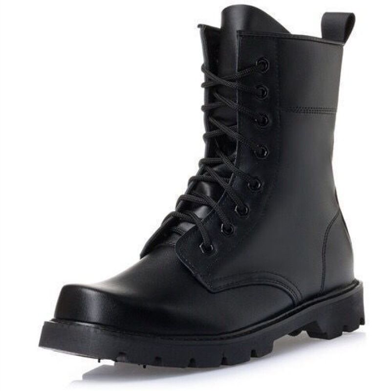 European Warm Series Regular Combat Men Special Forces Anti-Slip Wear-Resistant Toe Steel Sole Martin High-Top Leather Tactical Boots_vogvips.com