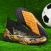 Soccer Shoes High Top Football Shoes And Long Nails Artificial Grass Youth And Children Game Nail Training Shoes_vogvips.com