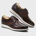 Classic Wingtip Brogue Mens Derby Shoes Genuine Leather Lace-Up Casual Business Office Luxury Brand Man Shoes Oxfords Sneakers_vogvips.com