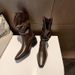 Fashion Casual Chunky Heel Martin For Women 2025 Autumn Winter New Long Thick Sole Comfortable Riding Pointed Toe_vogvips.com